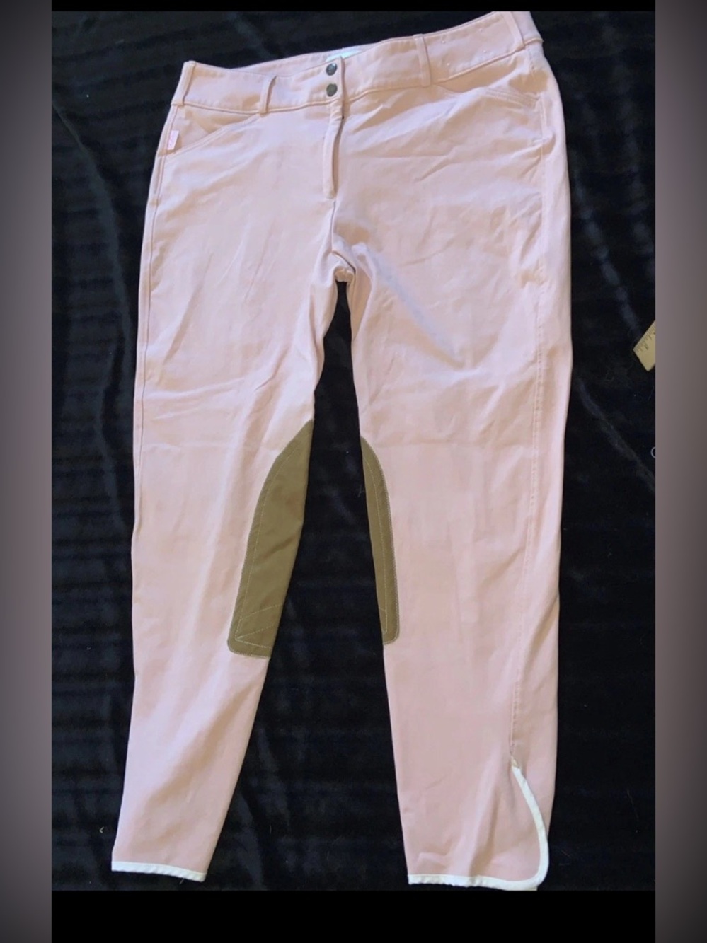 PINK TAILORED SPORTSMAN Trophy Hunter RIDING BREECHES  Mid Rise Waist 36L